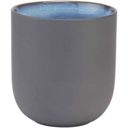 Baikal blue beker 34cl d8,5xh9,2cmzonder oor
