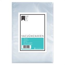 Vacuumzakken Voedsel - 16x25 cm - 100 stuks - Vacumeerzakken - Sous Vide Zakken - Vacuümzakken Met Microstructuur - Vacuüm Opbergzakken - BPA Vrij