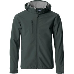 Clique Basic Hoody Softshell Jacket 020912 - Mannen - Pistol - L