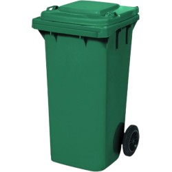 240 liter groen Kunststof Kliko Afval Rolcontainer container