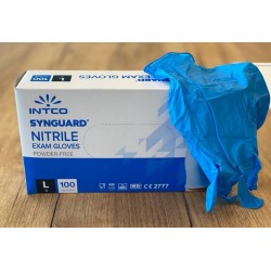 INTCO Nitril Handschoenen - 100 stuks - Maat XL - Medisch Handschoenen - Blauw