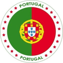 100x Bierviltjes Portugal thema print - Onderzetters Portugese vlag - Landen decoratie feestartikelen