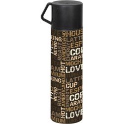 Thermoskan - Isoleerfles - Thermos - Thermosfles - Thermosfles - X ml  - Koffie - Bruin