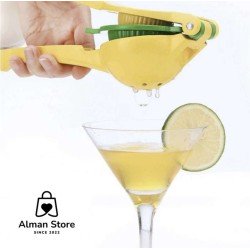 Alman - Citroenpers - Limoenpers - Lemon squeezer - Sinaasappel pers - Handmatige perser - Vaatwasserbestendig Metaal