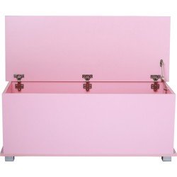 Opbergkist - speelgoedkist - dekenkist - 100 cm breed - roze