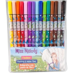 Miss Meolody fineliner - 15 kleuren