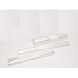 LDPE Vrieszakken / afvalzakken / vuilniszakken transparant 32x41cm 12 liter 26my 1000 stuks (40 rollen a 25 stuks)