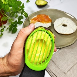 Avocadosnijder - 3-in-1 Avocado snijder en ontpitter - Keukengadget - Cadeauverpakking