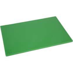 Hygiplas Antibacteriële LDPE Snijplank Groen 450x300x10mm HC858 - Horeca