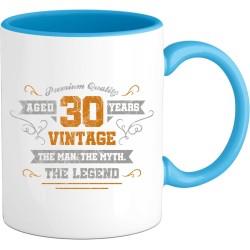 30 Jaar vintage legend - Verjaardag cadeau - Kado tip - Mok - Aqua