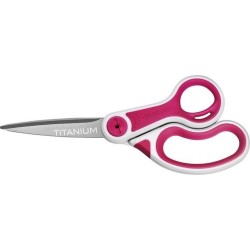 Schaar Westcott Carbo Nitride 20,4cm roze op blister