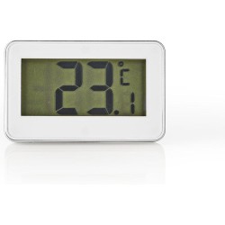 Nedis Keukenthermometer | Wit / Zilver | Kunststof | Digitaal scherm