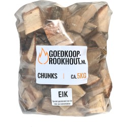 Eiken chunks - 4,5 KG