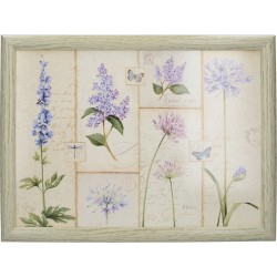 Creative Tops Dienblad Etude De Fleur 44 X 34 Cm Hout Crème