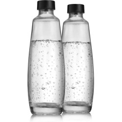 SodaStream - 2-pack glazen karaf 1L - Past alleen op SodaStream DUO