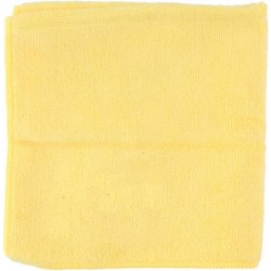 Dunlop Microfiber- Auto interieur schoonmaakdoek - Geel 35x 35 CM