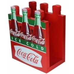 Coca-Cola Fishtail Design Six-Pack Servethouder