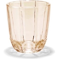 Holmegaard Lily waterglas 32cl set van 2 toffee rose