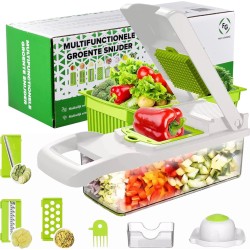 Fast Greenz - Multifunctionele Groentesnijder - Nicer Dicer - Keukensnijder - Mandoline