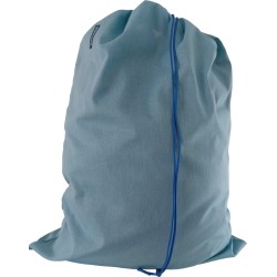 Bluvardi Katoenen waszak -Heavy Duty XXL- met trekkoord - Aqua Blue