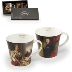 Goebel - Accessoires | Mok - Koffie/Thee Beker set Queen and Prince | Porselein