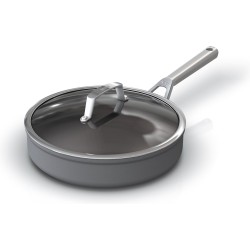 Ninja Foodi Sauteerpan met Glazen Deksel - Ø 26 cm - Antiaanbaklaag - PFAS-vrij - Vaatwasser- en Ovenbestendig - C30126EU