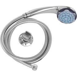 ROUSSEAU Combineer flexibele 5 jets Heko Chrome
