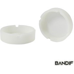 Asbak - Glow In The Dark - Lichtgevende - Fluoriserende - Party Gift - Binnen & Buiten - Wit
