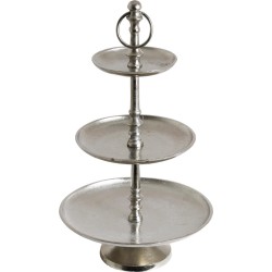 Light & Living Etagere Odda - Nikkel - 3 Laags