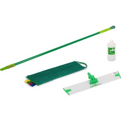 Greenspeed pakket sprenkler velcro -  Sprenklersteel + vlakmopplaat + mop + vulfles