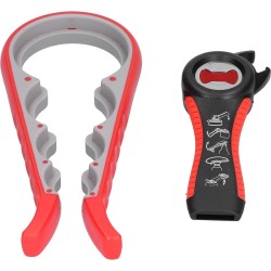 IGOODS - Multifunctionele blik opener - Bier Opener - Pot Opener - Zak Opener - Doppen Losdraaien -  2 stuks