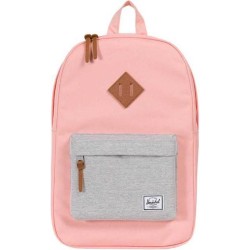 Herschel Supply Co Herschel Heritage Mid-Volume Peach/Light Grey Cross/Tan Synthetic Leather