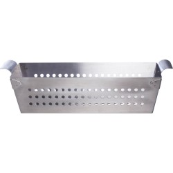 ALL'GRILL Roestvrijstalen grillmand 32 x 10 x 8 cm