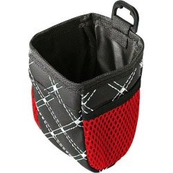 Auto Vent Outlet Auto Mobiele Telefoon Houder Opbergtas Organizer - wit