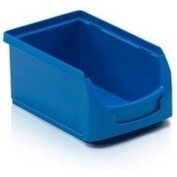 Magazijnbak Kunststof Stapelkrat Stapelbox Opbergbox Grijpbakken Opbergbox A PP 16x10,4x7,5cm Blauw