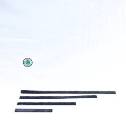 GBPro - Dubbelzijdig - Soft - rubberstrip voor raamtrekker - 25 cm - x 2