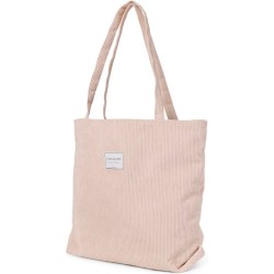 Norländer Ribbel Schoudertas - Shopper - Totembag - Corduroy - Taupe