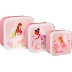 lunchbox fairies , feetjes . Set van 3 stuks . Sass&belle