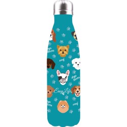 EasyLife Thermosfles Roestvrij Staal Drinkfles 500ML DOG