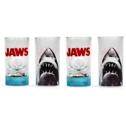 Jaws Jaws Glazen Set Glasses Shot Transparant