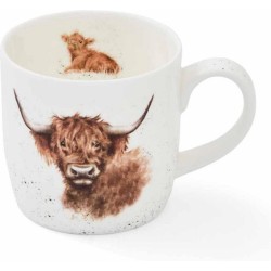 Wrendale Designs - Mok - Highland Cow / Koe