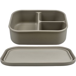 KOOLECO siliconen bento lunchbox - stone