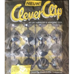 Vuilnis Zak Clip - Clever Clip - Dicht en Vast - Afvalzak - Vast Maken Vuilnis Zak - 100 stuks