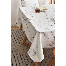 Making Memories Tafelkleed White Marble 180x140