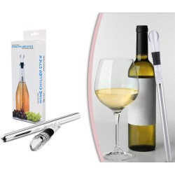 Luxe Wijnkoeler stick - Wijnkoelstaaf - Wijnkoeler - Wine Chiller - Wijnkoelstick - Wijnkoeler Staaf - Koelstaaf voor wijn - Wijnkoeler RvS - Wijnfles koeler - Zomer