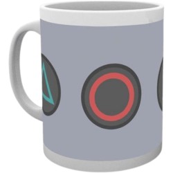 Merchandising PLAYSTATION - Mug - 300 ml - Buttons