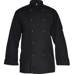 Cheffix Koksbuis HILTON CARDON Twill 210gr/m2 Zwart S