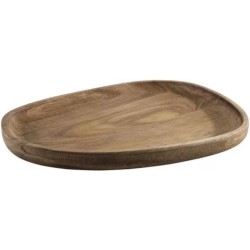 Bord acacia hout 25x18x2cm