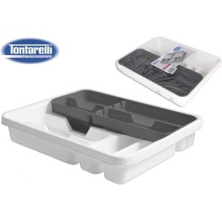 "Tontarelli Mixy bestekbak met dubbele tray 31x39,5xh7 cm"