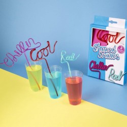 Fizz Slush Puppy Grote Gevormde Rietjes 3 Stuks